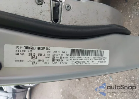 2011 Dodge Journey Crew from USA, damaged, VIN 3D4PH3FG1BT570207